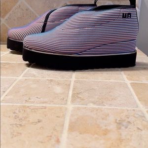 Amazing multi-color UnitedNude platform sneakers!